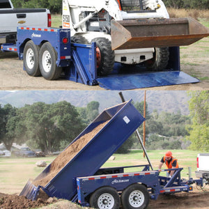 12 FT Air-tow Drop Deck Trailers