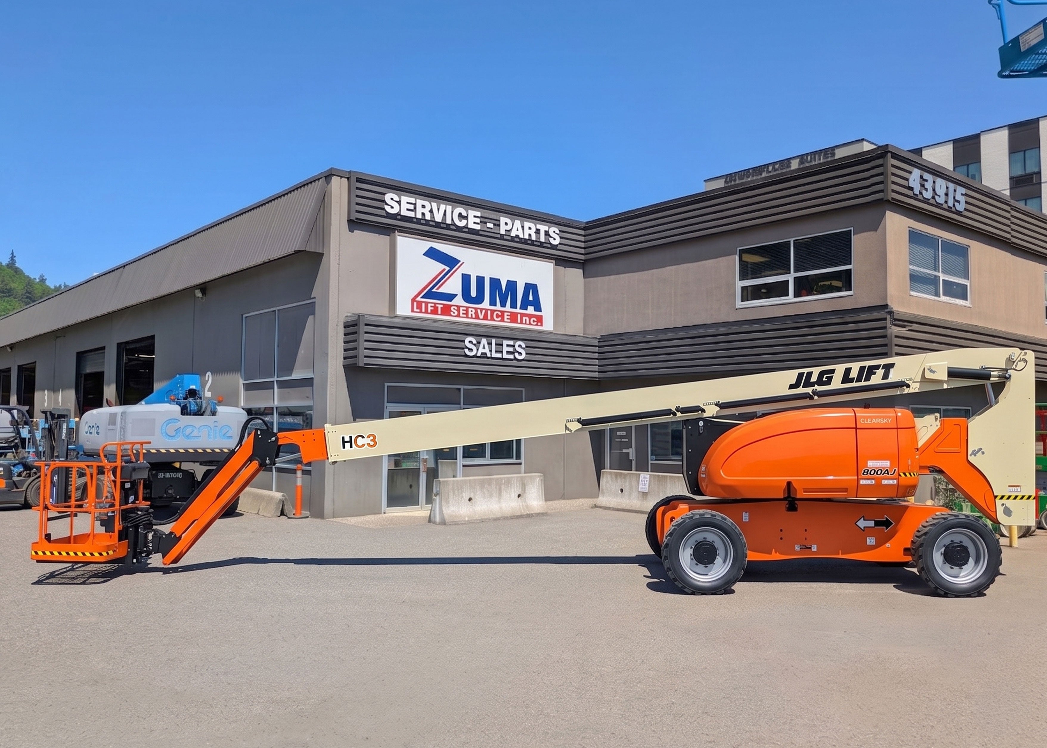 Buy NEW JLG 800AJ HC3 Boom Lift - 80' Height | For Sale
