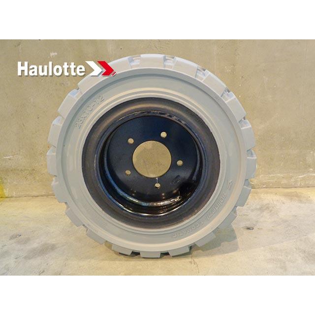 Haulotte Part # 4000072800 - WHEEL ASSEMBLY 23X10 12