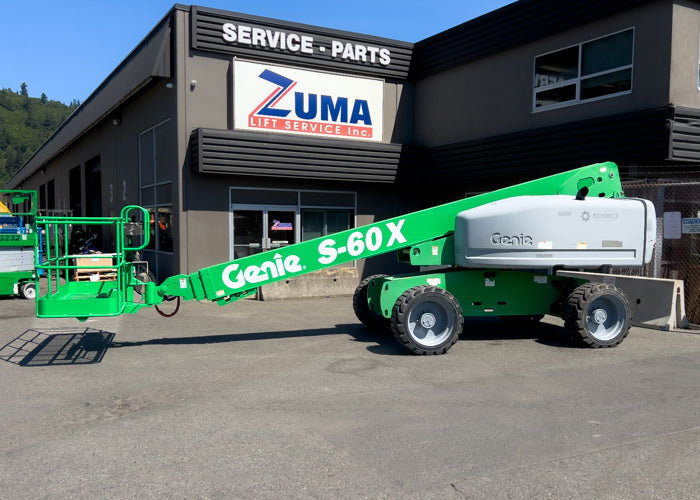 2013 Genie S60X Boom Lift - New Engine!!  (NORTHWEST)