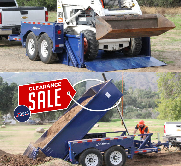 NEW 2024 Air-tow 3D-12 Drop Deck Dump Trailer