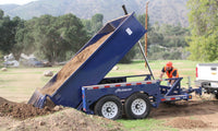 NEW 2024 Air-tow 3D-12 Drop Deck Dump Trailer