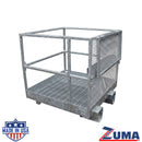 Galvanized 4x4 Telehandler Man Basket