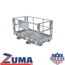 4X6 Telehandler Man Basket - Galvanized