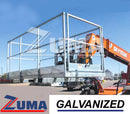 Galvanized 4x4 Telehandler Man Basket