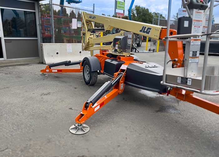 Towable Stack NEW JLG T350 Towable Boom Lift - JLG ET350 Tow Behind Lift
