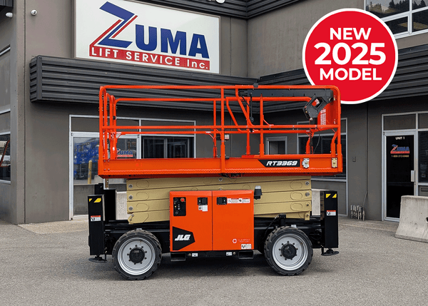 NEW 2025 JLG RT3369 Rough Terrain Scissor Lift (WITH OUTRIGGERS)