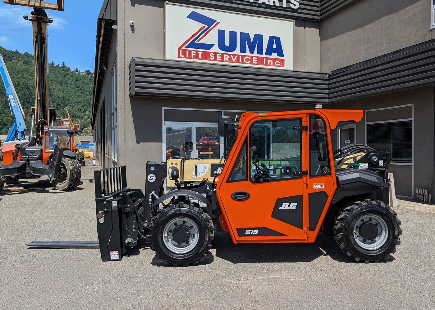JLG 519 Compact Telehandler for Sale | 5,500 lbs Capacity | Financing ...