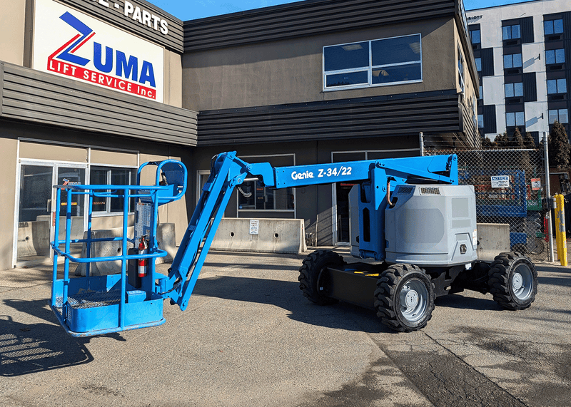2012 Genie Z-34/22 Articulating Boom Lift