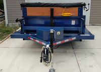 Air-tow 3D dump trailer