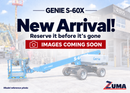 2016 Genie S-60X Boom Lift