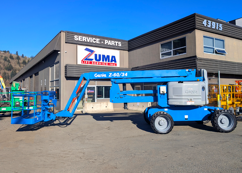 2013 Genie Z-60 Articulating Boom Lift