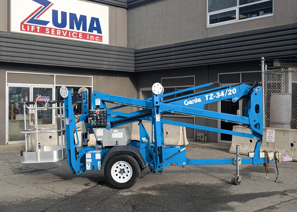 2017 Genie TZ34/20 Towable Boom Lift (NORTHWEST)