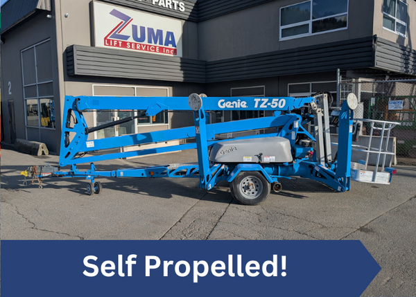 2013 Genie TZ50/30 Towable Boom Lift (NORTHWEST)