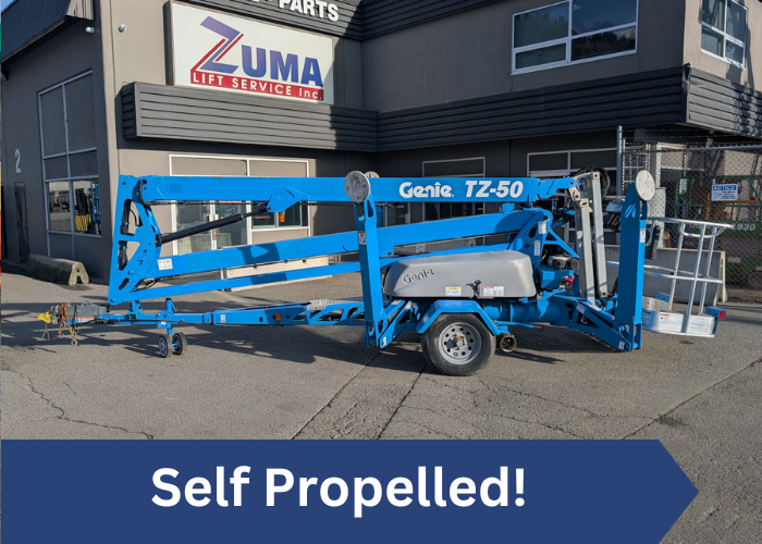 2013 Genie TZ50/30 Towable Boom Lift (NORTHWEST)