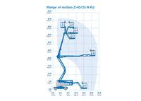 2014 Genie Z40/23N RJ Articulating Boom Lift
