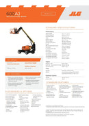 NEW JLG 600AJ Boom Lift