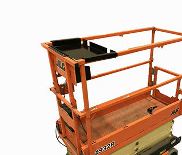 jlg scissor lift tool tray