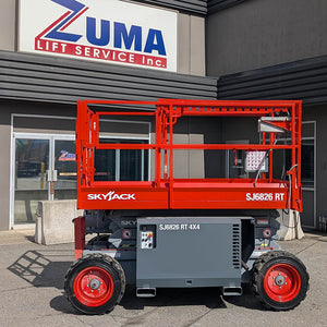 Dual Fuel Scissor Lifts