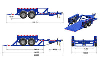 NEW Air-tow T14-12 Drop Deck Trailer