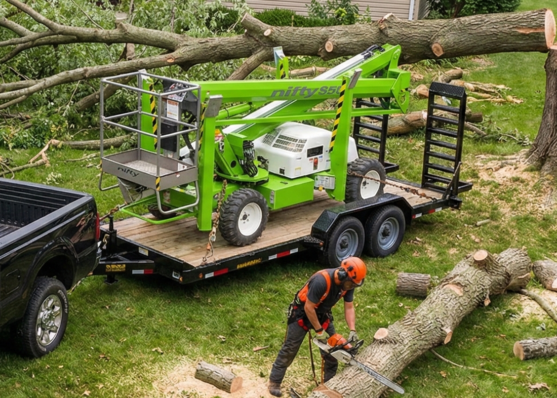 ◆ハヌルハヌル◆ LYFT New Niftylift SD50 4x4 for Sale | Lightweight Articulating Boom Lift