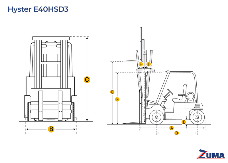Hyster E40HSD3-18 - Image 14