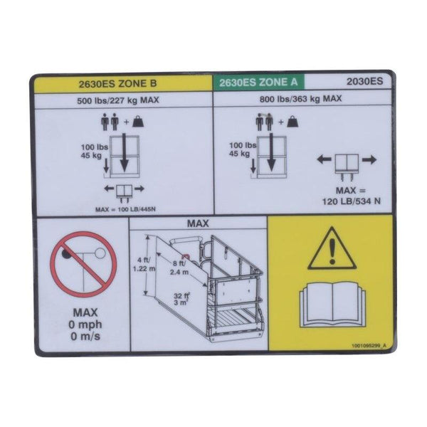 JLG Part 1001095299 Image 1