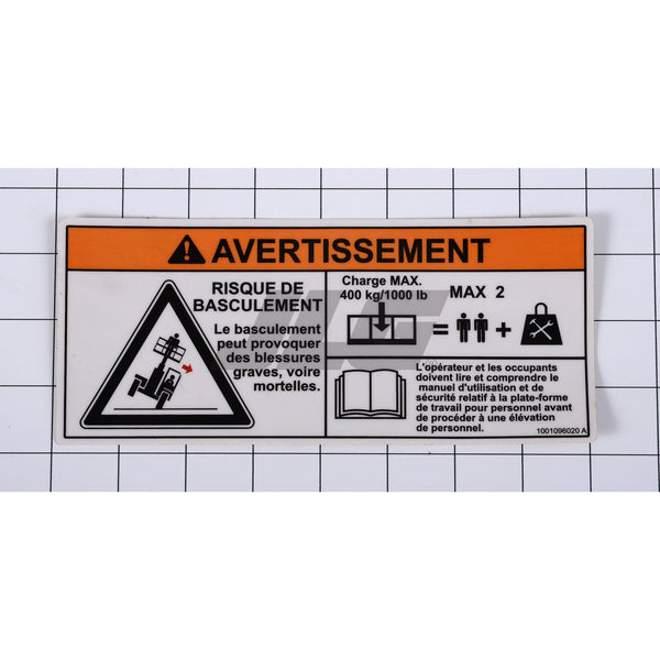 JLG Part 1001096020 Image 1