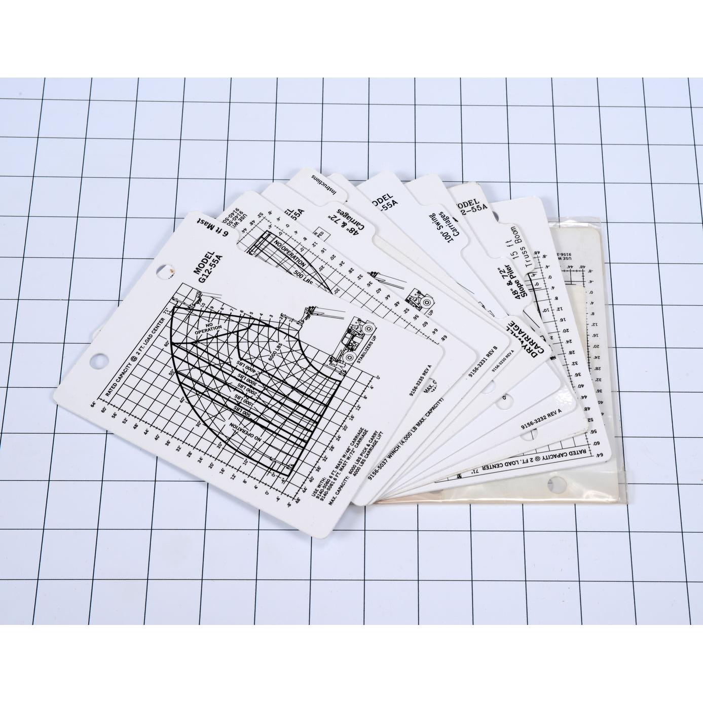 JLG Part # 1001105326S - LOAD, CHART BOOKLET