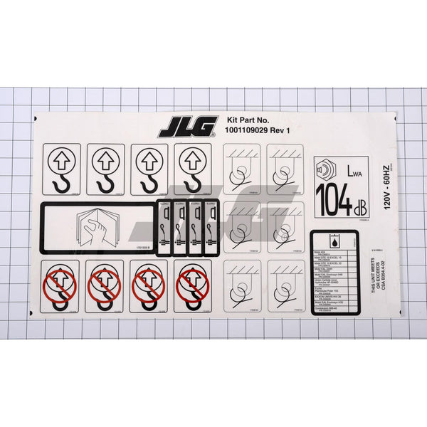 JLG Part 1001109029 Image 1