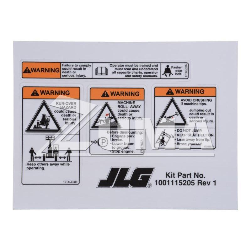 JLG Part 1001115205 Image 2