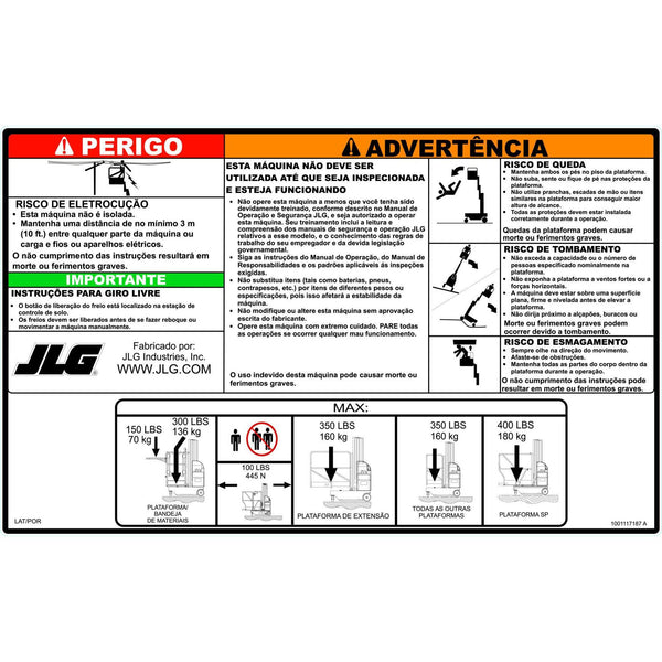 JLG Part 1001117187 Image 1