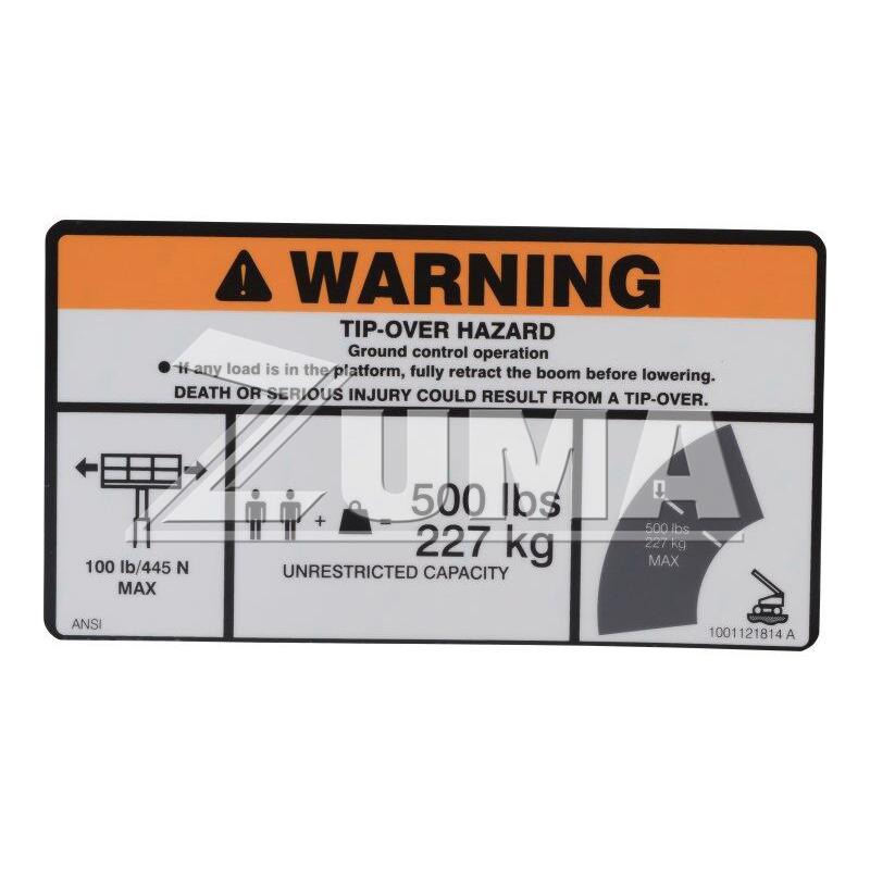 JLG Part 1001121814 Image 2