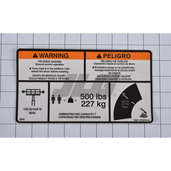 JLG Part 1001121818 Image 1