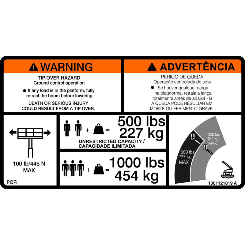 JLG Part 1001121819 Image 1