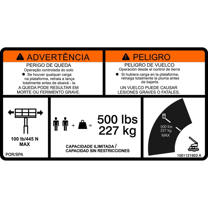 JLG Part 1001121923 Image 1