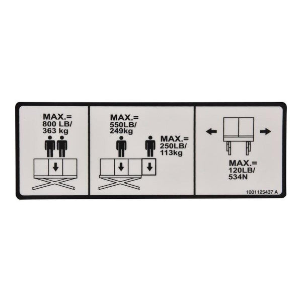 JLG Part 1001125437 Image 1