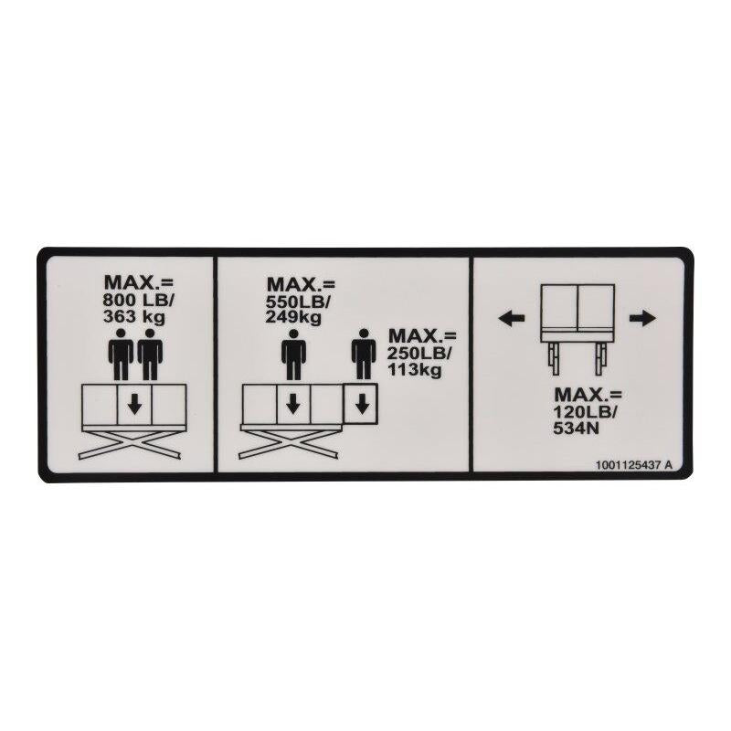 JLG Part 1001125437 Image 1