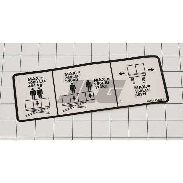 JLG Part 1001125438 Image 1