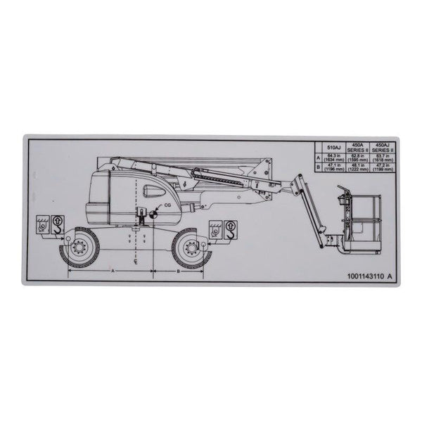 JLG Part 1001143110 Image 1