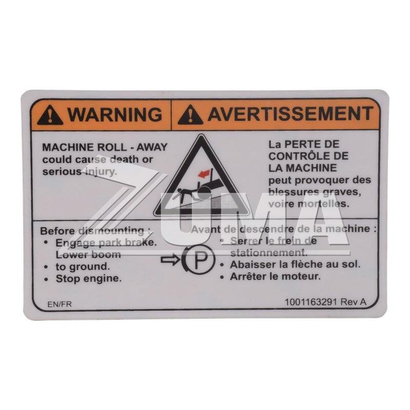 JLG Part 1001163291 Image 2