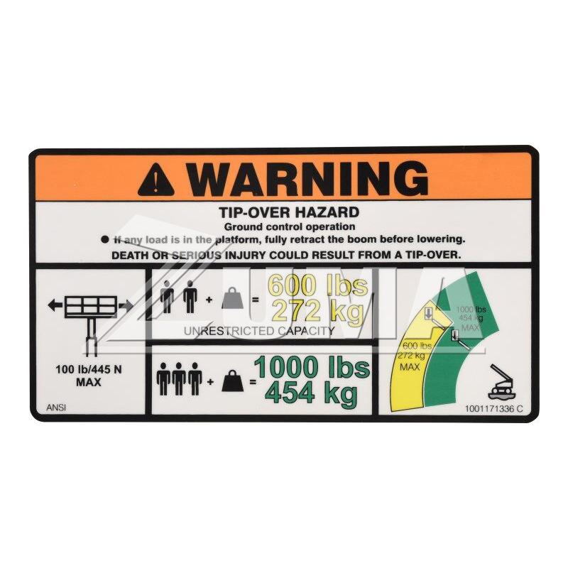 JLG Part 1001171336 Image 2