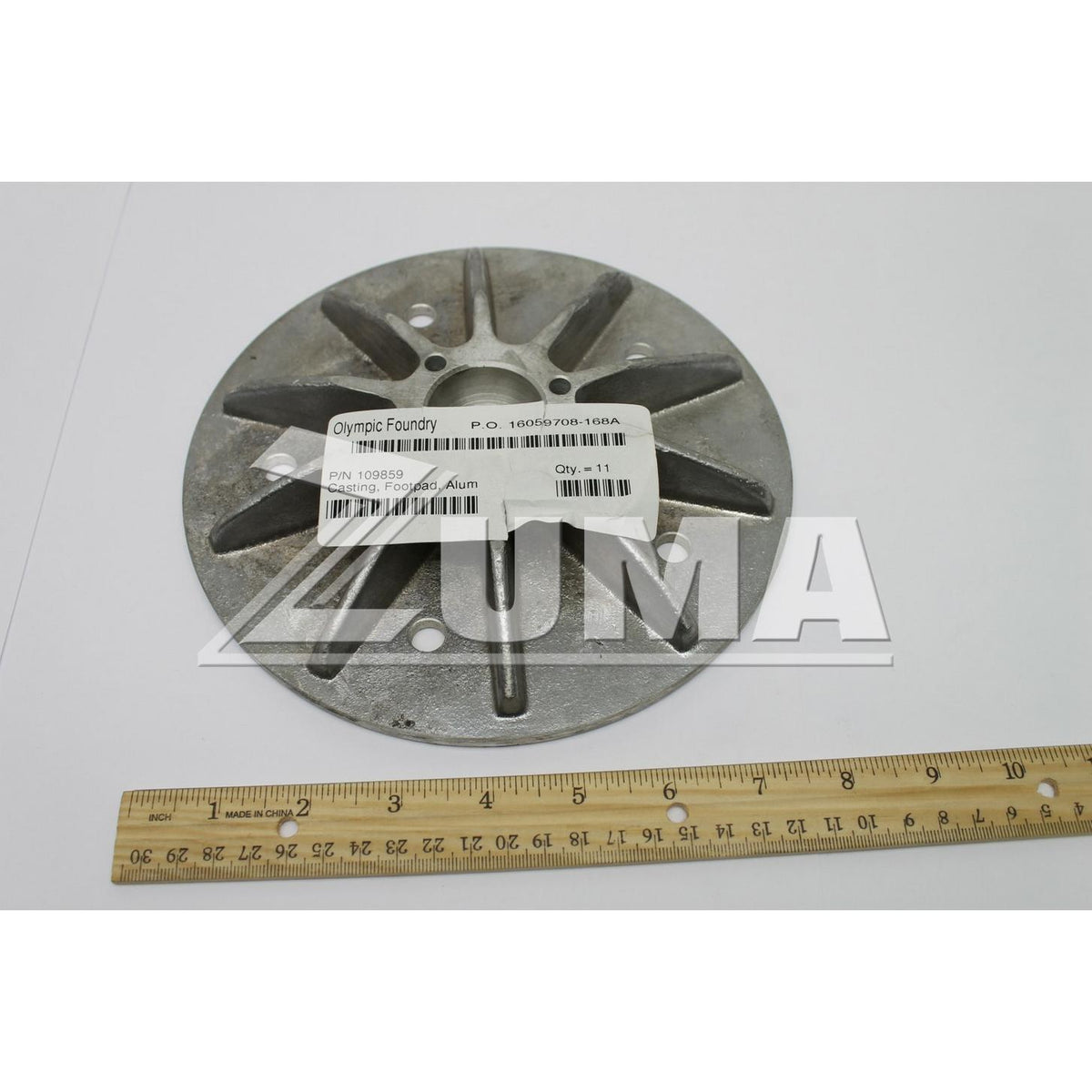 Genie Part # 109859, 109859GT - FOOTPAD,CASTING,OUTRIGGER***