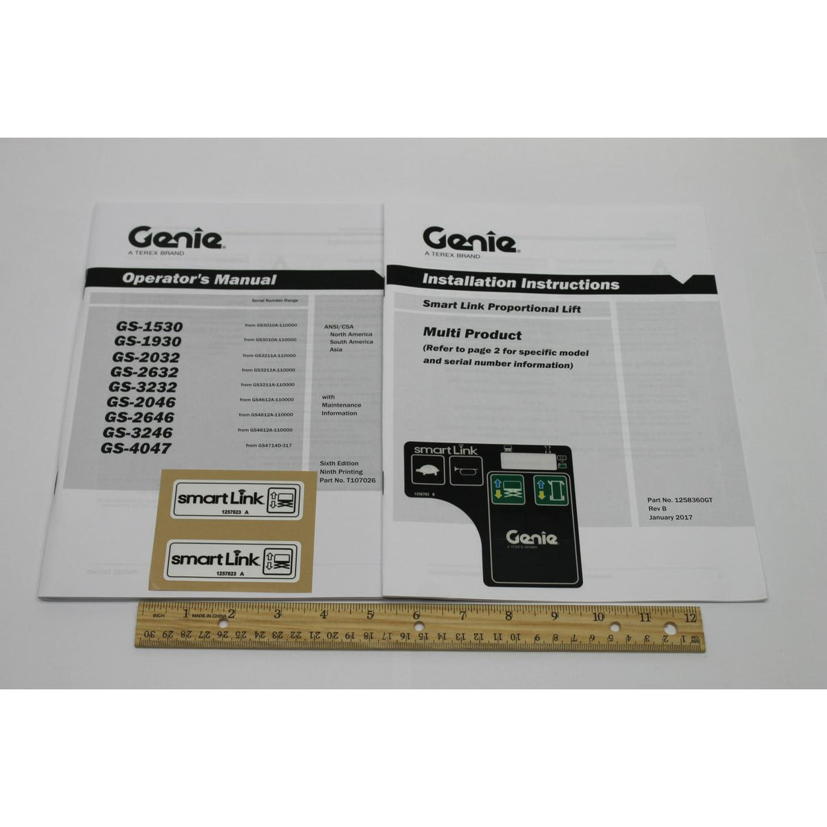 Genie Part # 1258515, 1258515GT - KIT, SMARTLINK PROP LIFT UPGRADE, ANSI SYMBOL, GS Genie Part # 1258515, 1258515GT - KIT, SMARTLINK PROP LIFT UPGRADE, ANSI SYMBOL, GS