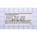 Skyjack Part 129999 Image 1