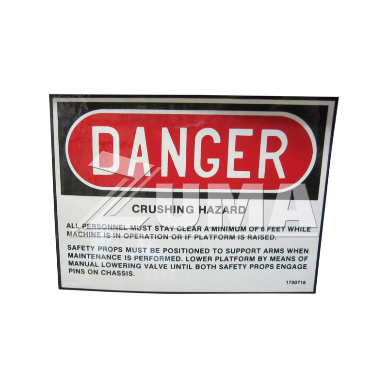 JLG Part 1700716 Image 2