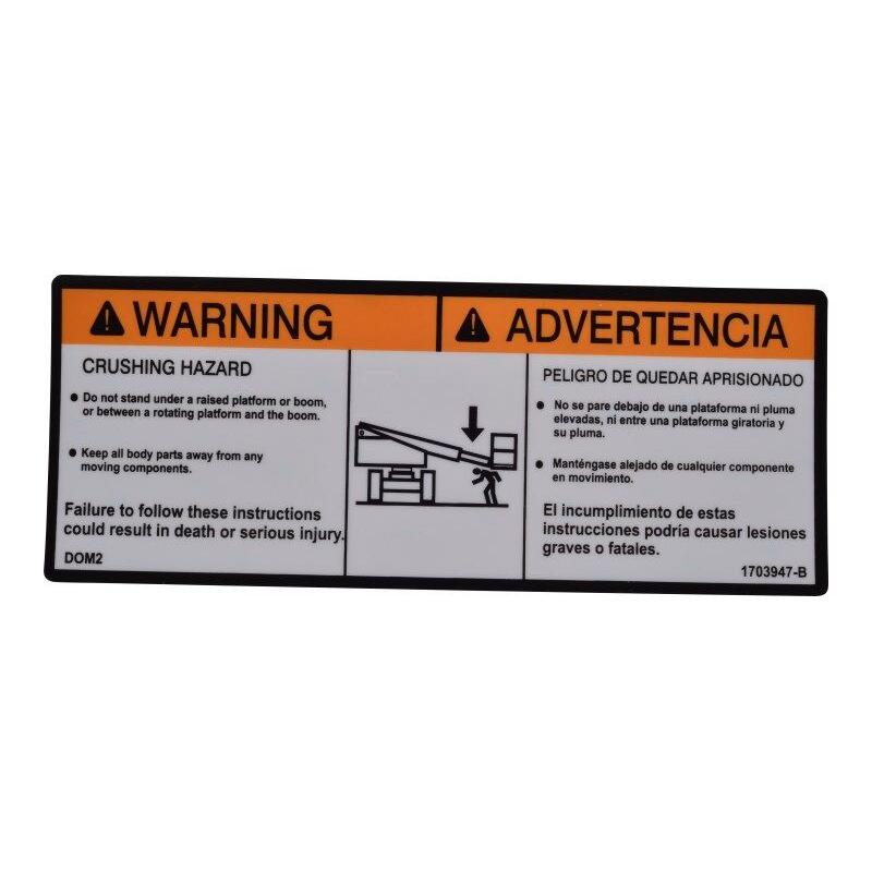 JLG Part 1703947 Image 1