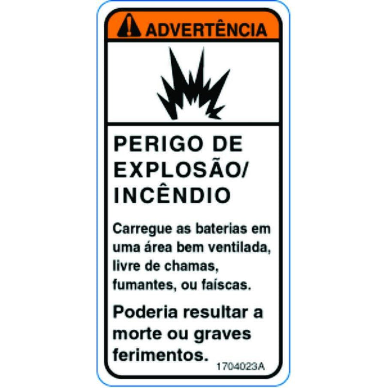 JLG Part # 1704023 - DECAL, EXPLOSION-BRZ