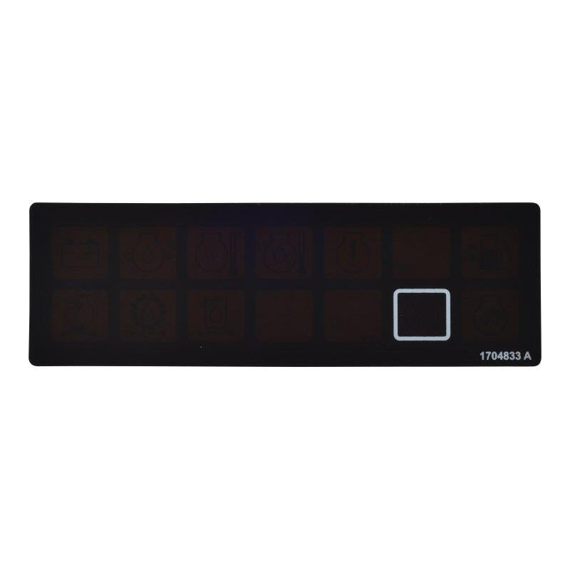 JLG Part # 1704833 - DECAL, DISPLAY PANEL (MTB)