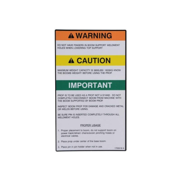 JLG Part 1705518 Image 1